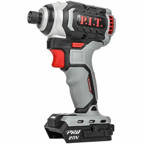 Технопапа · Аккумуляторный шуруповерт P.I.T. PSD20H-170A/1 (20В, 170Нм, 3ск, HEX 1/4", 1х2Ач, ЗУ, кейс)