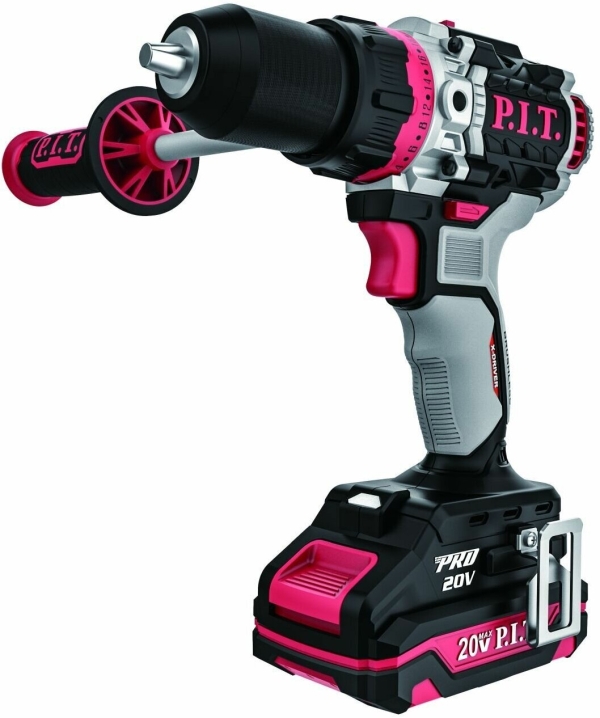 Технопапа · Дрель ударная аккумуляторная P.I.T. PSB20H-13D/1 X-DRIVER