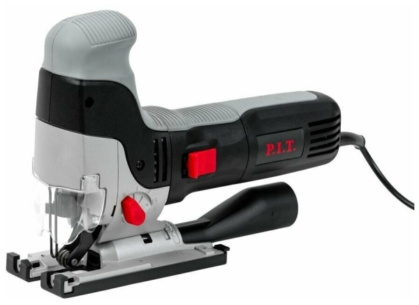Технопапа · Лобзик электрический P.I.T. PST110-C 750 Вт, 3100 ход/мин, пропил дерево - 110 мм, маятниковый ход