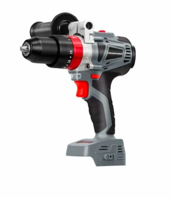 Технопапа · Дрель-шуруповерт ударная аккумуляторная бесщеточная PROFIPOWER MKDHP-18V 80 Нм (без АКБ, без З/У)