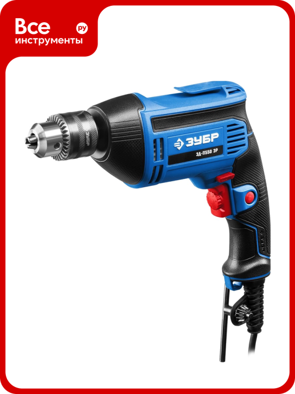 Технопапа · Дрель Зубр профессионал ЗД-П550 ЭР