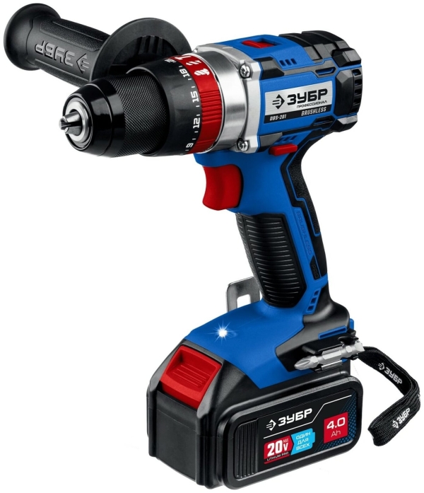 Технопапа · Аккумуляторная ударная дрель-шуруповерт ЗУБР DBS-201-42