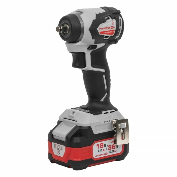 Технопапа · Гайковерт аккумуляторный ударный ИНТЕРСКОЛ GAU-250/36VE (863.2.2.70)