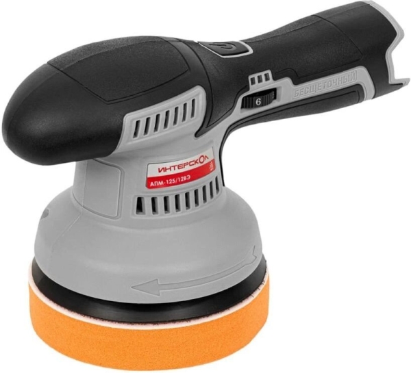 Технопапа · Интерскол Полировальная машина аккумуляторная АПМ-125/12ВЭ ИНТЕРСКОЛ 788.0.0.70