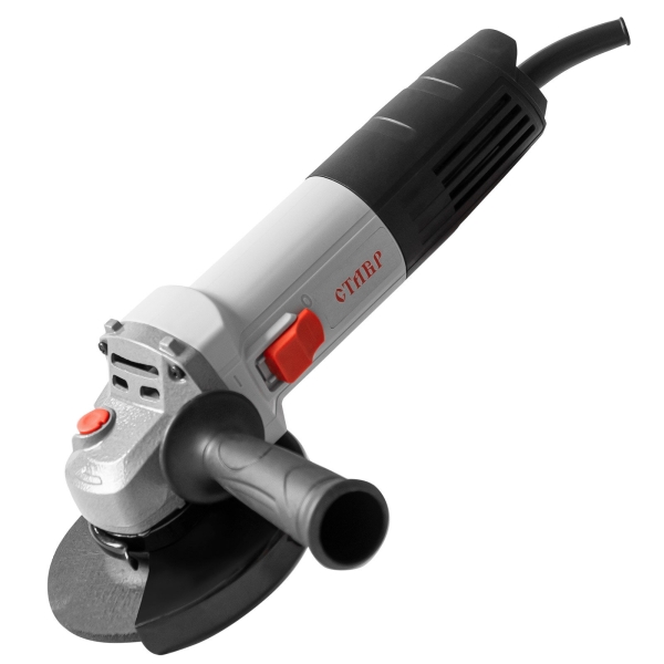 Технопапа · Машина шлифовальная ставр МШУ-125, дополнительная рукоятка, 1300Вт, 125мм, серебристая