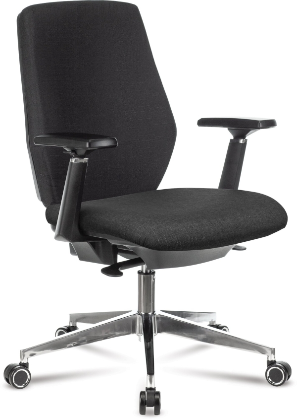 Технопапа · Кресло Бюрократ CH-545/LUX черный (ch-545/lux/418-black)