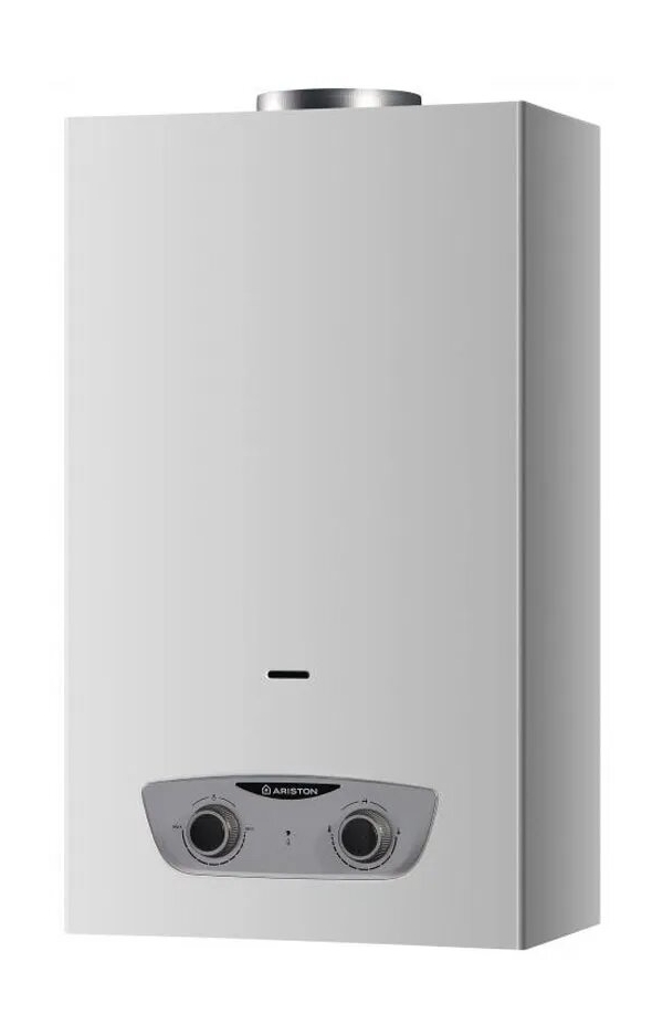Технопапа · Водонагреватель Ariston FAST R ONM 10 NG RU, газовый, настенный, белый
