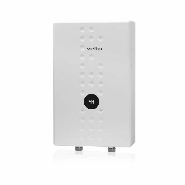 Технопапа · Водонагреватель Veito FLOW E7, проточный, электронное управление, 7.5 кВт, белый, 220В
