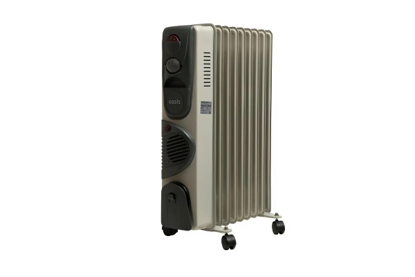 Технопапа · Масляный радиатор Oasis, модель BB-15T, 1900 Вт, 7 секций, до 15 кв. м, обогреватель масляный, обогреватель для дома