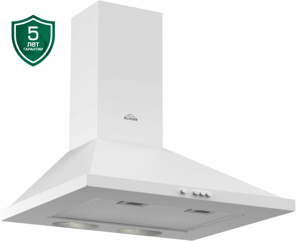 Технопапа · Кухонная вытяжка Elikor: Оптима 60П-400-К3Л, белый