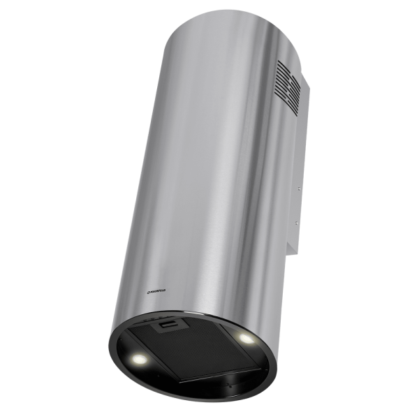 Технопапа · Кухонная вытяжка Maunfeld DRUM Wall 35 нержавеющая сталь