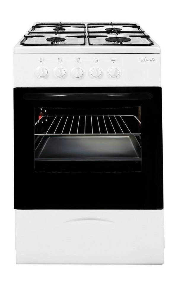 Технопапа · Газовая плита лысьва ГП 400 МС СТ-2у с газовой духовкой, объем 57 л, белый