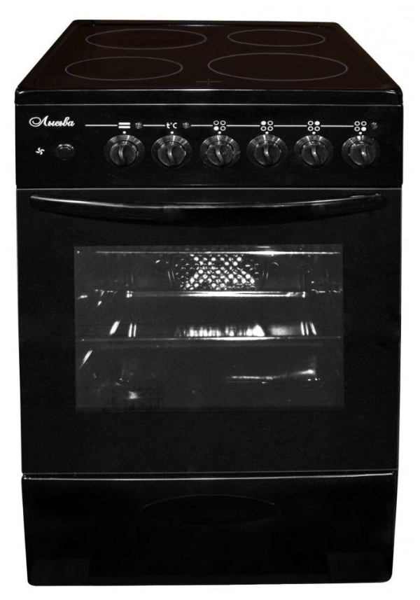 Технопапа · Плита Электрическая Лысьва EF4004MK00 черный стеклокерамика (без крышки)