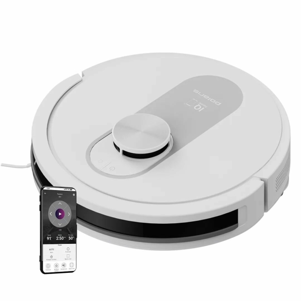 Технопапа · Робот-пылесос Polaris PVCR 4250 WIFI IQ Home, Белый