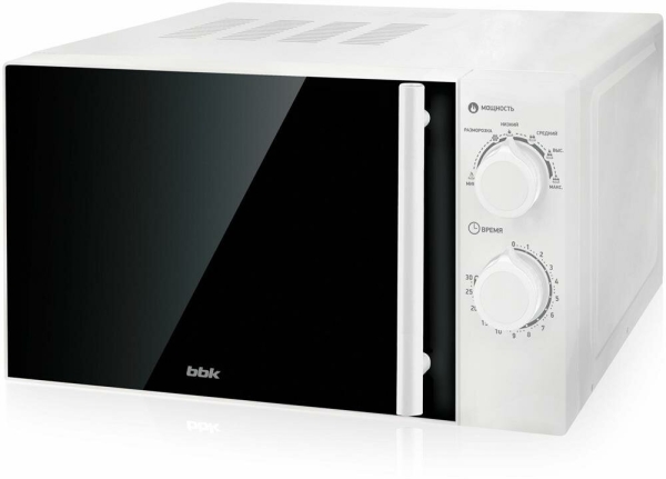 Технопапа · Микроволновая печь BBK 20MWS-771M/W-M, объем 20 л, мощность 700 Вт, белый