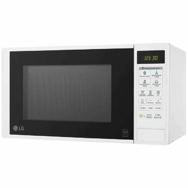 Технопапа · Микроволновая печь LG MS20R42D, объем 20 л, мощность 700 Вт, белый