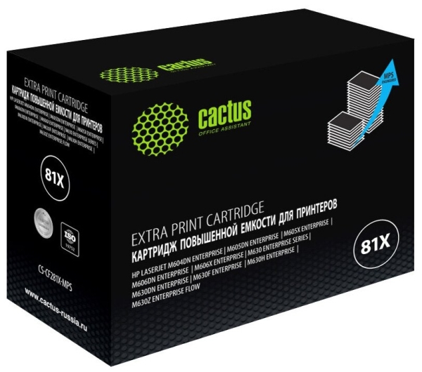 Технопапа · Картридж Cactus CS-CF281X-MPS, совместимый