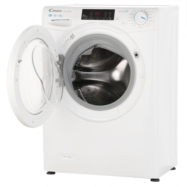 Технопапа · Стиральная машина с сушкой CANDY Smart Pro CSOW4 1364T/2-07 , 6кг, B класс энергопотребления, белая, сушка на 4 кг