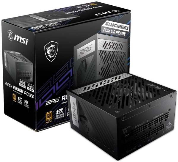 Технопапа · Блок питания MSI 850W ATX3.0 MPG A850G PCIE5 GOLD