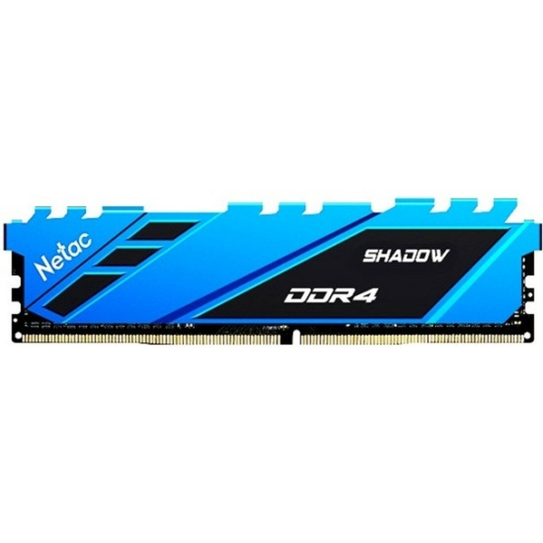 Технопапа · Оперативная память Netac DDR4 16Gb 3200MHz pc-25600 Shadow Blue (NTSDD4P32SP-16B)