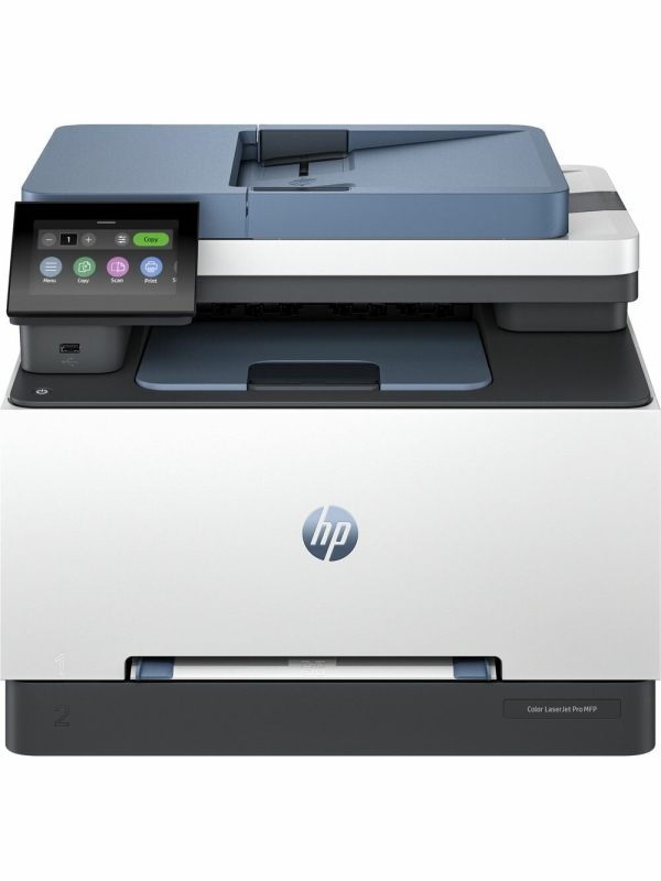 Технопапа · МФУ лазерное HP Color LaserJet Pro MFP 3303fdn, цветное (499M7A), черно-белый