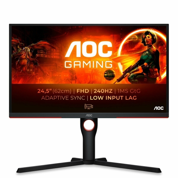 Технопапа · 24.5" Монитор AOC 25G3ZM, VA, 1920x1080, 240 Гц