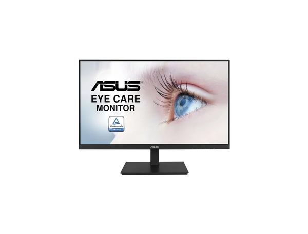 Технопапа · Монитор ASUS 27" VA27DQSB IPS LED, 1920x1080, 5ms, 250 cd/m, 178°/178°, 100M:1, D-Sub, HDMI, DP, USB-hub, 75Hz, колонки, FreeSync, GamePlus Tec, HAS, Tilt, Swivel, Pivot, VESA, Black, 90LM06H1-B01370