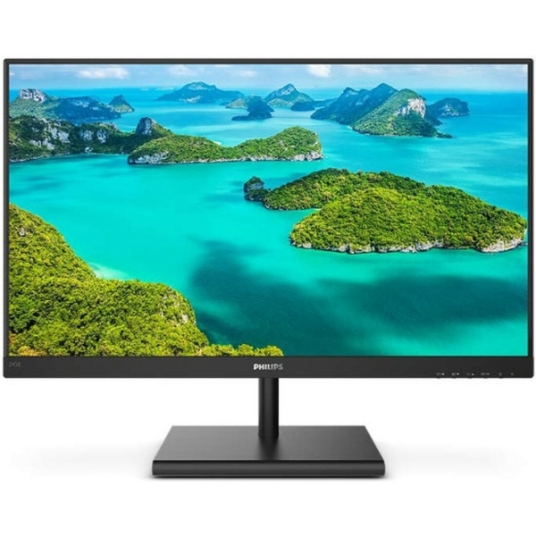 Технопапа · Монитор Philips 245E1S, 23,8", IPS, 2560x1440, 75Гц, черный