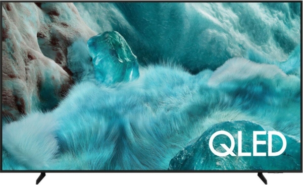 Технопапа · 75" Телевизор Samsung QE75Q7FAAUXRU QLED 4K Ultra HD 60 Гц черный