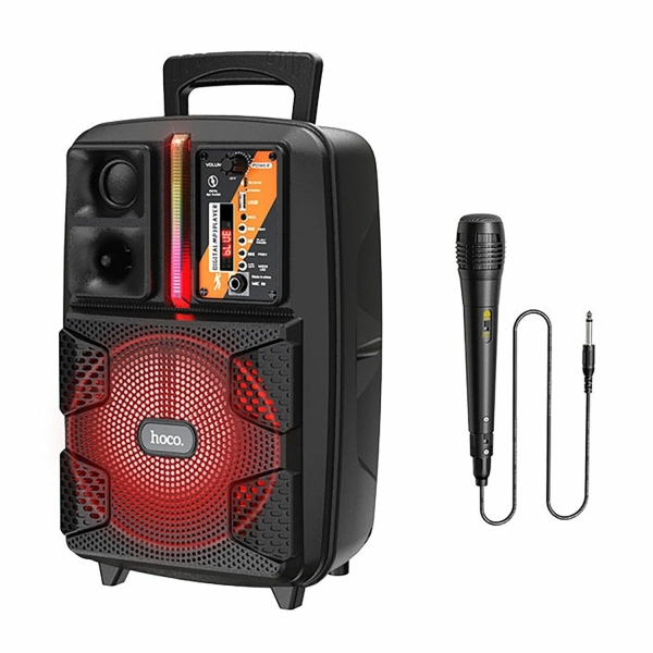 Технопапа · Колонка Hoco BS37 (Bluetooth/2 x 15 Вт/1800 mAh) <черный>