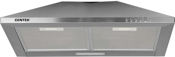 Технопапа · Вытяжка кухонная CENTEK СТ-1820-60 SS, ширина 60 см, отвод/циркуляция, серебристый/серый