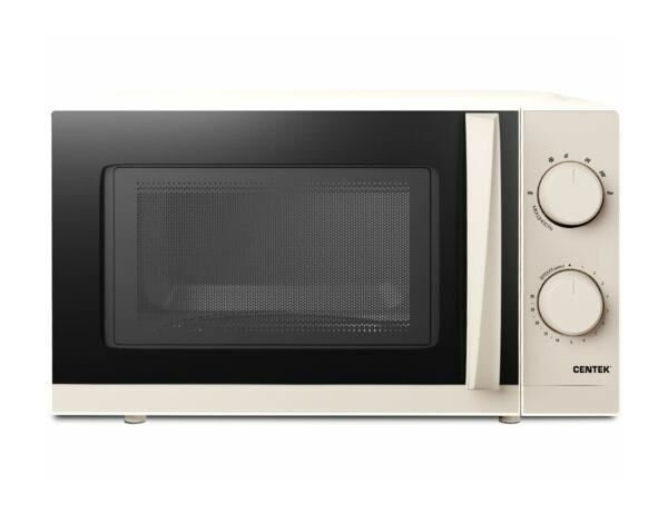 Технопапа · Микроволновая печь CENTEK CT-1571, объем 20 л, мощность 700 Вт, бежевый