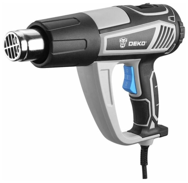 Технопапа · Фен строительный Deko HG2500 PRO, 2500 Вт, с LCD дисплеем 063-4336
