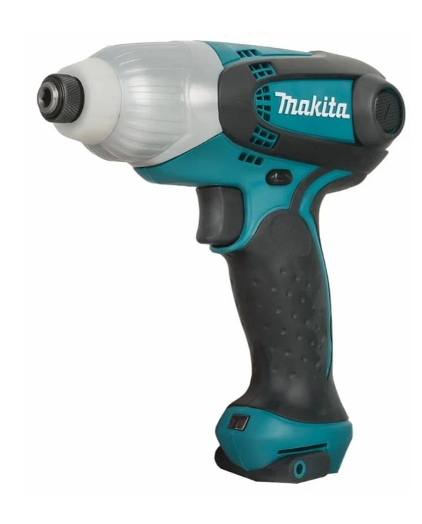 Технопапа · Сетевой ударный шуруповерт Makita TD0101F, профессиональный, 230 Вт, с битой, бирюзовый