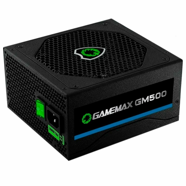 Технопапа · Блок питания для ПК 500W 80+ Bronze модульный GAMEMAX GM-500 Черный 140мм 20+4pin 4+4pin(CPU) 1*6+2pin(PCI-E) 1*6pin(PCI-E) 5*SATA 3*MOLEX