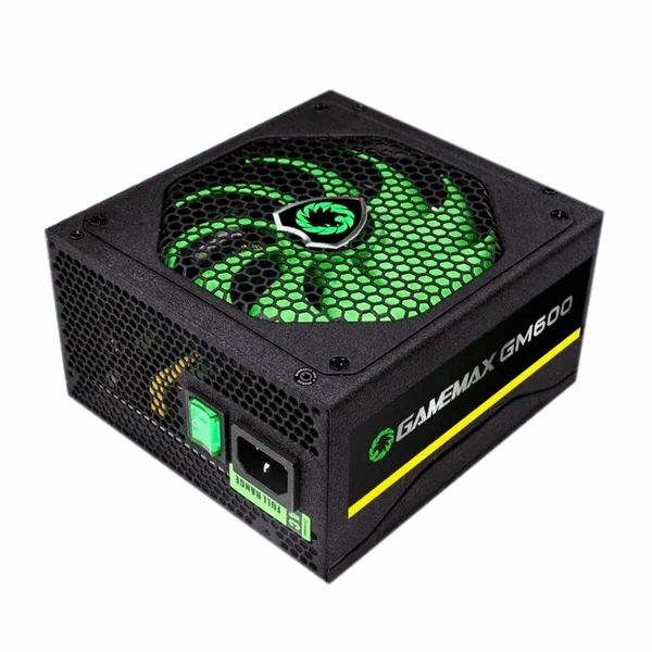 Технопапа · Блок питания для ПК 600W 80+ Bronze модульный GAMEMAX GM-600 Черный ATX 14см 20+4pin 3*Molex 6*SATA CPU(4+4) 2*PCI-E(6+2)