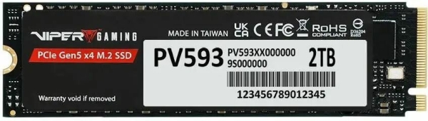 Технопапа · SSD-диск Patriot Memory Накопитель SSD Patriot PCIe 5.0 x4 2TB PV593P2TBM28H Viper VP593 M.2 2280