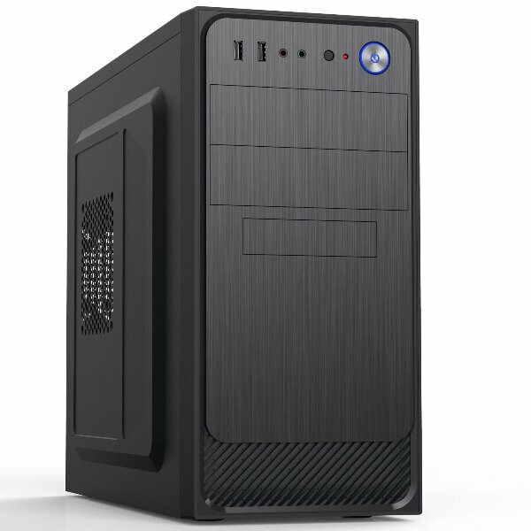 Технопапа · Корпус для ПК с БП FOXLINE Forza Black (FZ-053-SX450R-U32), официальная гарантия