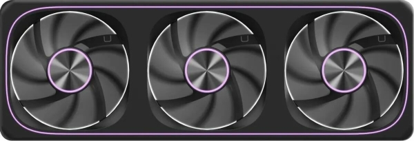 Технопапа · Корпусный вентилятор FORMULA Вентилятор для корпуса Air Fusion 3 BK ARGB 360х120x28 черный 4-pin 34.95дБ Ret