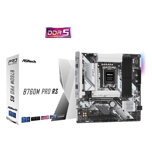 Технопапа · Материнская плата Asrock B760M PRO RS (LGA1700, mATX)