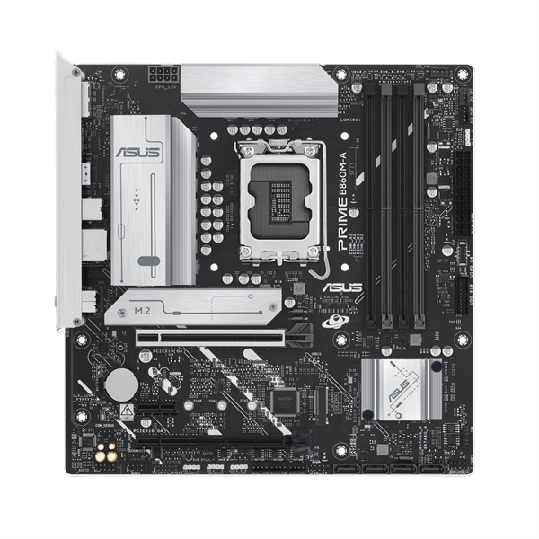Технопапа · Материнская плата Asus PRIME B860M-A-CSM Soc-1851 Intel B860 4xDDR5 mATX AC`97 8ch(7.1) 2.5Gg RAID+HDMI+DP