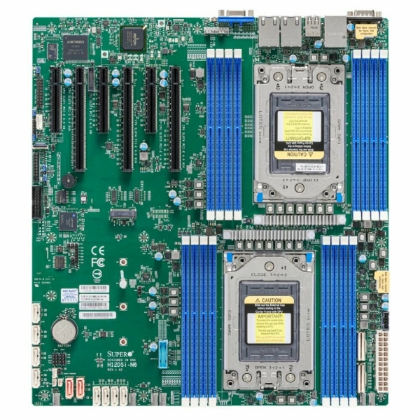 Технопапа · Материнская плата SuperMicro Dual AMD EPYC 7003/7002 Series Processors (MBD-H12DSI-N6-B)