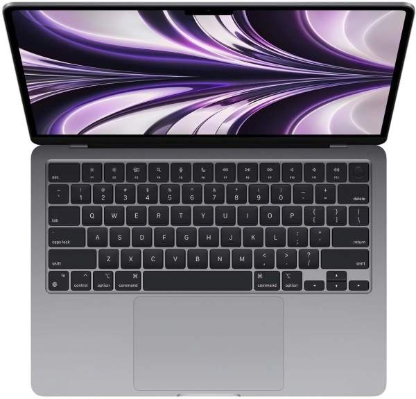 Технопапа · Ноутбук Apple MacBook Air A2681 M2 8 core 16Gb SSD256Gb/10 core GPU 13.6" IPS (2560x1664) macOS grey space WiFi BT Cam (Z15S007CE)