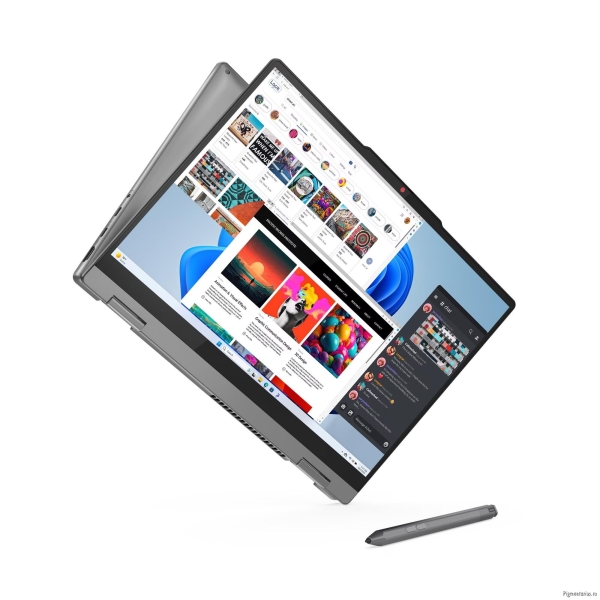 Технопапа · Lenovo IdeaPad 5 2-in-1 14IRH9 [83KX0041PS] (клав. РУС. Грав.) Luna Grey 14" {WUXGA (1920x1200) OLED 4