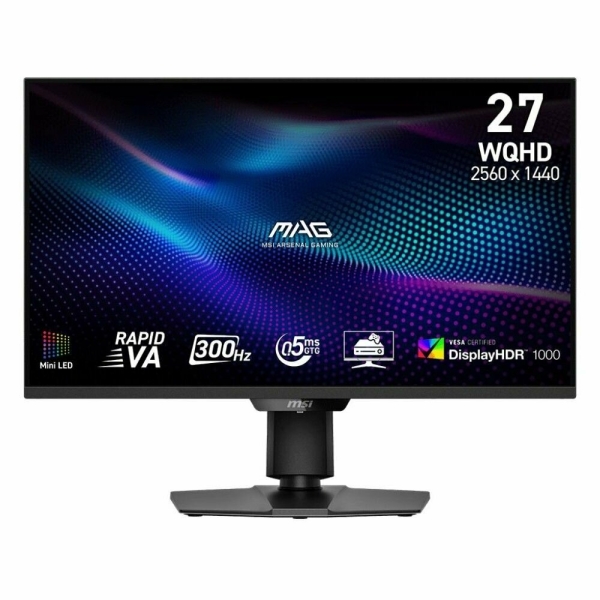 Технопапа · 27" Монитор MSI MAG 274QPF X30MV, VA, 2560x1440, 300 Гц (9S6-3CF09H-028)