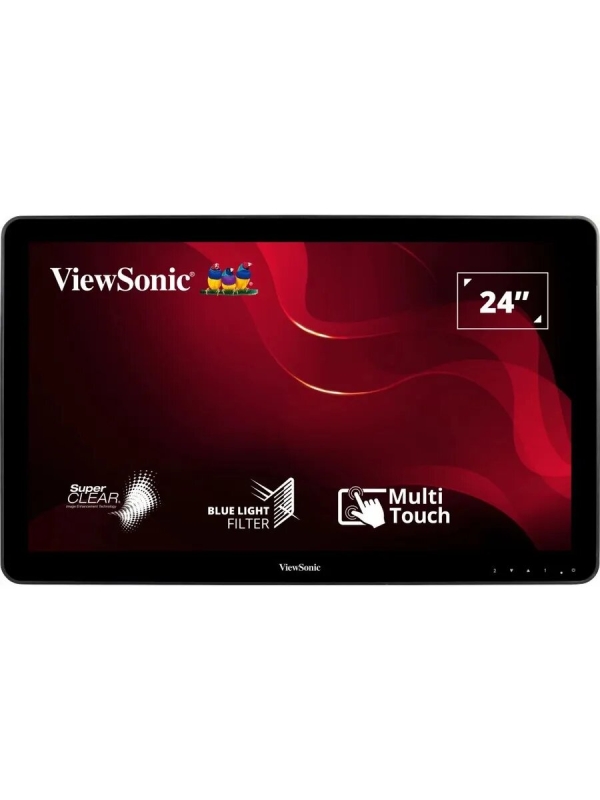 Технопапа · Монитор для ПК ViewSonic 23.6" TD2430 черный VA LED 16:9 200cd