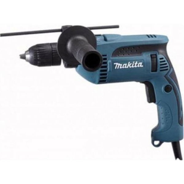 Технопапа · Дрель ударная Makita HP1641FK, быстрозажимной патрон, 680Вт
