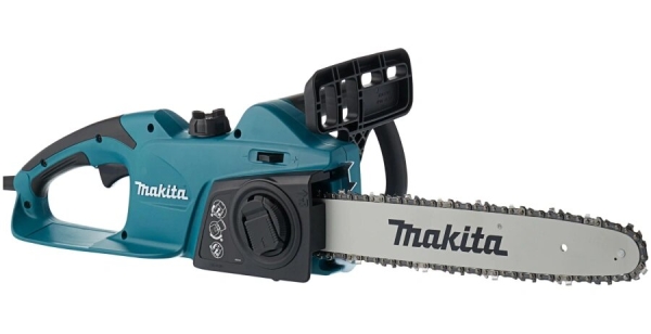 Технопапа · Цепная пила Makita UC3541A, электрическая, 1800Вт, поперечный двигатель, длина шины 35см