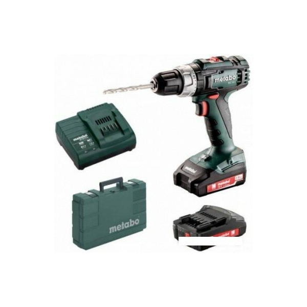 Технопапа · Шуруповерт Metabo BS 18 L 602321500 (с 2-мя АКБ, кейс)