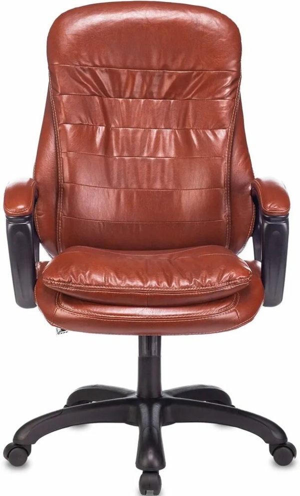 Технопапа · Компьютерное кресло Бюрократ T-9950LT, с подлокотниками, коричневое